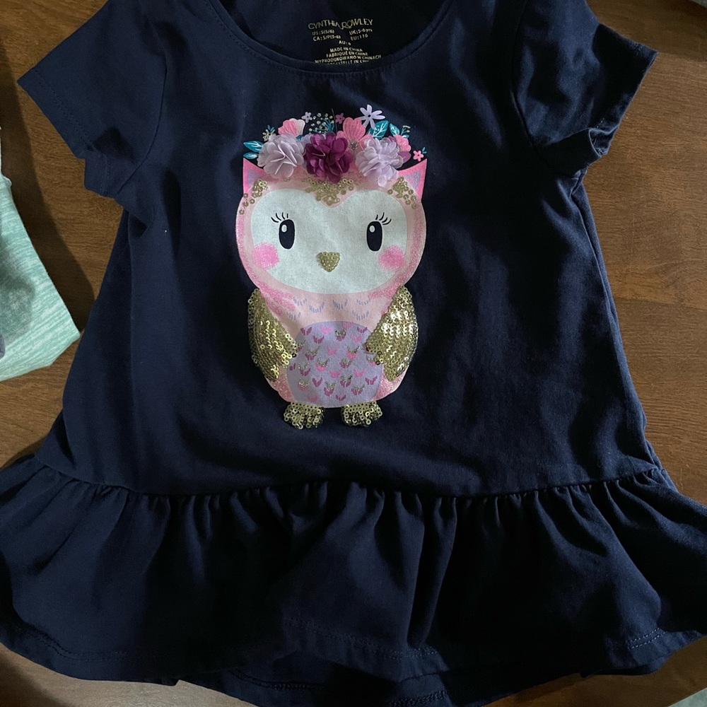 Brand new (only washed) size 6 girls tops.